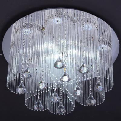 China 2 Way Graceful Crystal Chandelier LED Ceiling Light for sale