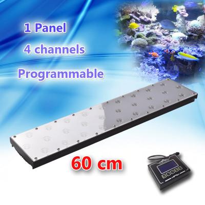 China 60W 24inch Reef Coral Tank Dimmable LED Aquarium Light for sale