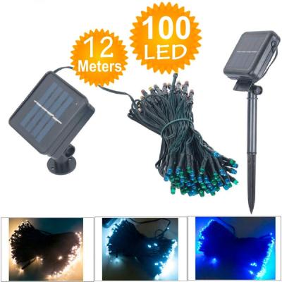 China Waterproof Solar Lamps Power LED String Garlands Lights Solar Garden Christmas Lights for sale