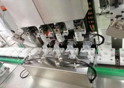 China Plastic Glass Metal Lotion Filling And Capping Machine Intermittent Operating Mode for sale