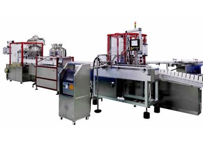 China Plastic Glass Automatic Filling And Capping Machine 50 Pieces / Min Easy Operation for sale