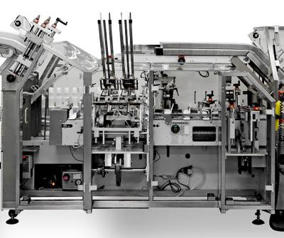 China Wimperntuschen-kompakte horizontale Kartoniermaschine, automatischer Kartonierungsstandard der maschinen-CE/UL zu verkaufen