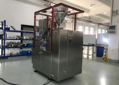 China PLC Control Tube Filling And Sealing Machine Intermittent Operating Mode Length 50-253mm for sale