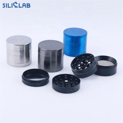 China Portable Smoke Shop Wholesale Hot Sale Available Smoking Products Grinder 63mm Zinc Alloy Herb Grinder for sale