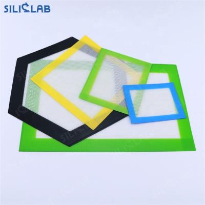 China Custom Logo Table Custom Silicone Mat Heat Resistant Stick Border Non Smoking Viable Colorful Smoking Mat in Different Sizes and Shapes for sale