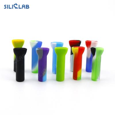 China Colorful Rolling Tobacco Mouthpiece Smoking Tip Mini Silicone Smoke Filter Tips for sale