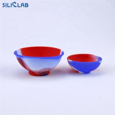 China Custom Modern Popular Smoke Storage Herb Tobacco Bowl Silicone Wax Container Rolling Smoking Accessories for sale