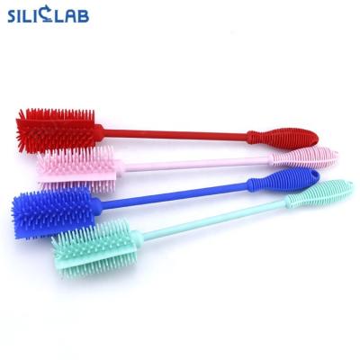 China Who respects the environment. Without risk. Universal Clean Tool Tobacco Smoke Silicone Cleaning Brush Smoking Accessories for sale