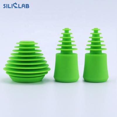 China SILICLAB China Store Products Wholesale Water Bottle Stopper Clean Smoking Smoking Accessories 3 Parts Bottle Plug for sale