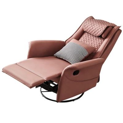 China Massage Loungers Modern Leisure Modular Genuine Leather Extended Leather Chair for sale