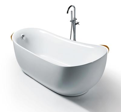 China Body Bathroom Soaking Tub Soaking Cheap Price Common Large Acrylic Freestanding Bathtub for sale