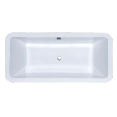 China Simple Bathroom Cheap Price Hotel Style Acrylic Corner Bathtub Drop In Tub (316A) for sale