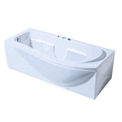 China Double Side Skirt (Left Skirt) Single Apron Acrylic Bathtub For Hotel for sale