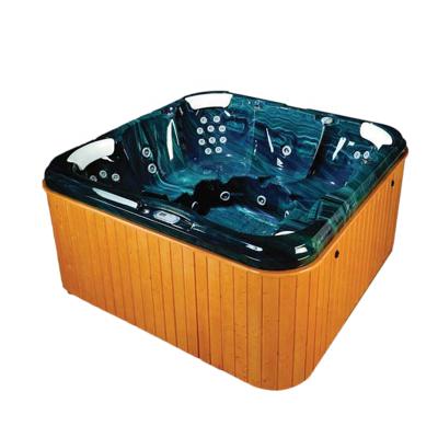 China 6 person freestanding acrylic outdoor whilpool Ningjie spa hot tub for sale