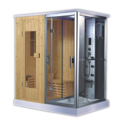 China Computer control panel steam sauna shower combination cabin steam sauan room (803B) for sale