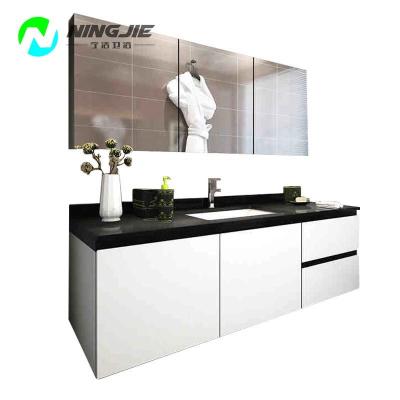 China Environmental Friendly Bathroom Vanity Modern Luxury Hotel Bathroom Cabinet Set for sale