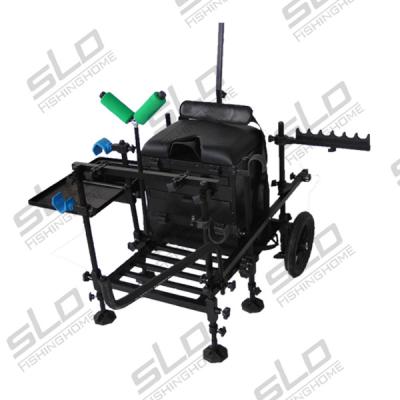 China Factory Direct Aluminum Product With Side Deck And Rod Rest Tray Fishing Seat Box for sale