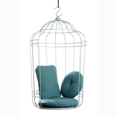 China Factory wholesale modern simple design metal patio swing chair for villa for sale