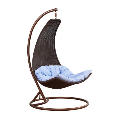 China Factory Supply Modern Outdoor Wicker Sets Fashion Hanging Chair For Garden for sale