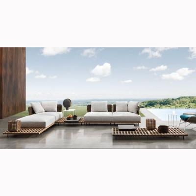 China Factory Modern Customization Modern Simple Design Furniture Outdoor Sofa Sets For Villa for sale