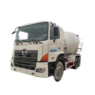 China Construction Works / Other Low Price HINO Concrete Mixer Truck Euro 4 (Used) 8 Cubic Meter Concrete Mixer Truck 6x4 50 Ton Cement Mixer With Truck for sale