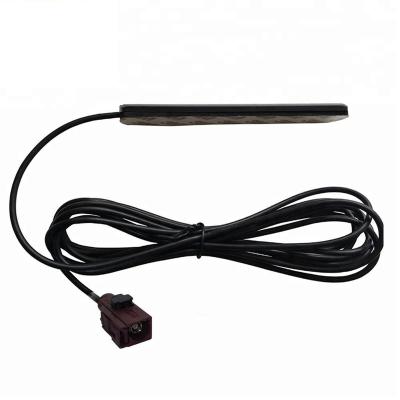 China Hot Sale 3g 4g GSM Internal Adhesive Patch Antenna With RG174 Cable And 115*22*4mm High Gain for sale