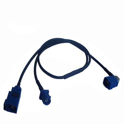 China FAKRA C Code Jack Straight to FAKRA C Code Plug Straight for RG174 RG316 Coaxial Cable Fakra Connector for sale