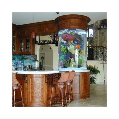 China Viable Good Price Irregular Clear Acrylic Saltwater Fish Tank, Acrylic Aquarium Manufacturer for sale