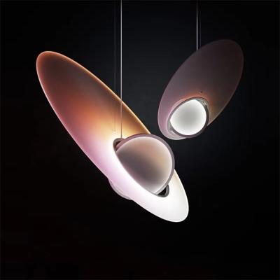 China Milky Way Modern Nordic Creative Fixtures LED Decorative Lighting Chandelier Hanging Light Acrylic Pendant for sale