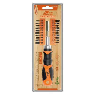 China Environmental / Anti-Oil / Anti-Slip 6 in 1 Chrome Vanadium Double Ended Bit Hand #2 Philip Screwdriver for sale