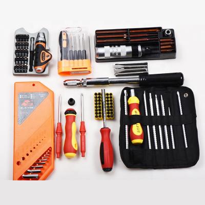 China Plastic customized crvs2 screwdriver joint steel handle flat nose tool kit for sale