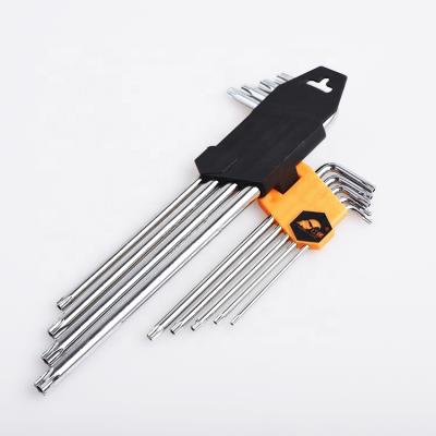 China Easy to insert when use Allen head tool ball end hex head 9pcs set hex key set screws for sale