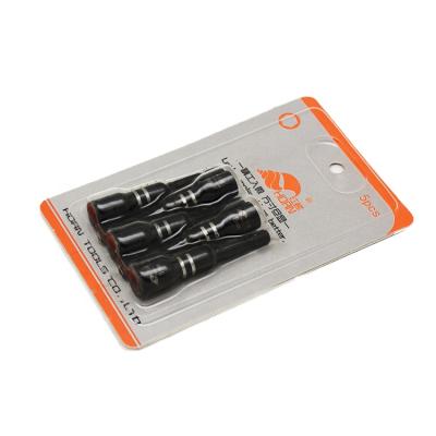 China Impact/Slip Oil & High Quality Grease Resistance Screwdriver 6 Bit Holder Hex Socket Allen Key Socket Set for sale