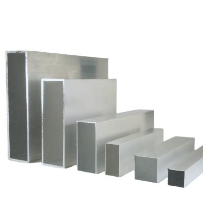 China Multifunctional Customized Square Square Aluminum Pipe Rectangular Aluminum Profile Square Tube for sale