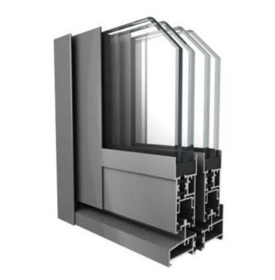 China GLF81 Decorations Factory Price Aluminum Profile Sliding Windows Aluminum Profile for sale