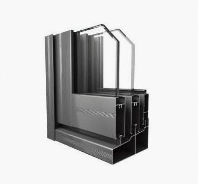 China Decorations 78G Series Aluminum Profile For Doors And Windows Profiles Vertical Aluminum Sliding Window for sale