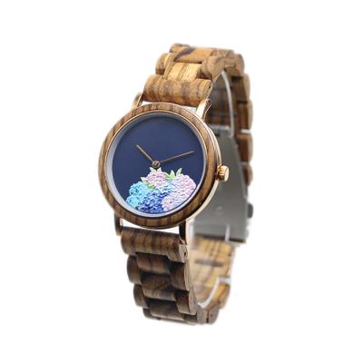 China Water Resistant Trend Design Minimalist 3D Print Zebra Quartz Watch For Women for sale