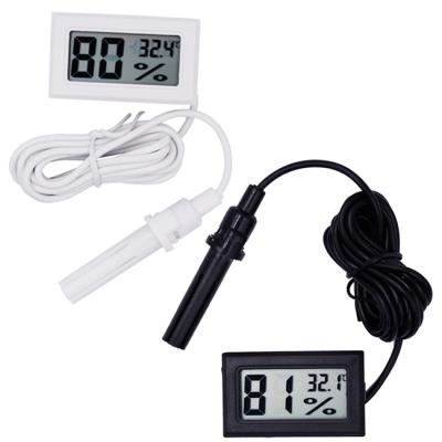 China Digital Mini Temperature and Humidity Meter Thermometer and Hygrometer for Sale Color: White or Black for sale