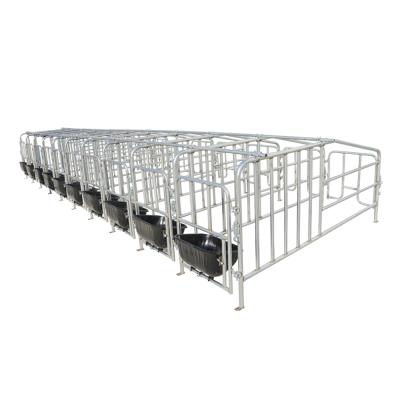 China Fatten Hog ​​Hot Dip Galvanizing Durable Galvanized Gestation Crate Sow Setting Bar for sale