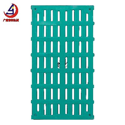 China Customized Plastic Livestock Farm Pig Farm Flooring Slat Floor 110cm*60cm Leak Dung Plate for sale