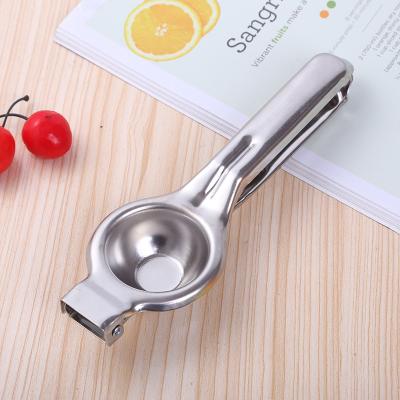 China Amazon Hot Sale Stainless Steel Instruments Lemon Squeezer Viable Cooking Hand Juice Squeezer Manual Squeezer for sale