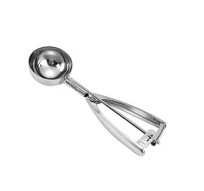 China Mini Small Viable Stainless Steel Ice Cream Scoop Cookie Scoop For Baking for sale