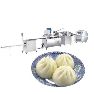 China food & Beverage Factory Hot Selling Automatic Steamed Muffin Roll / Meat Rolls Production Line for sale