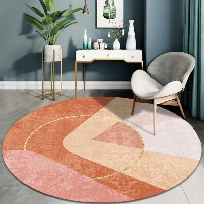 China Washable indoor 3D printed rugs and rugs for living room large diamond velvet gold rugs. for sale