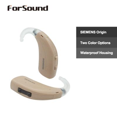 China Siemens Signia 4 Channels Fast P Digital BTE Mini Size Color Beige Fast P Hearing Aid for sale