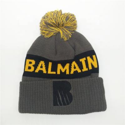 China Winter 100% Acrylic Custom COMMON Beanie Hat Knit Beanie for sale