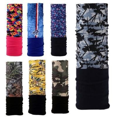 China 100% Microfiber Polyester Custom Logo Multifunctional Fleece Neck Warmer for sale