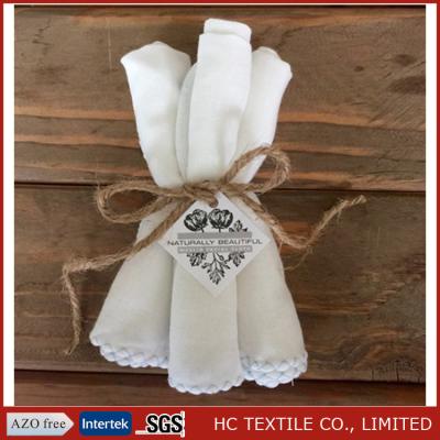 China Washcloth QUICK DRY Facial Muslin Cloth 100% Cotton Muslin Cleaning Cloth for sale