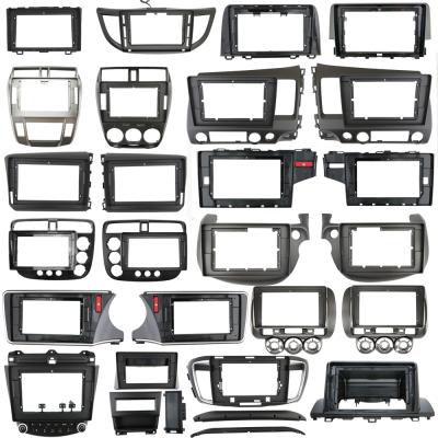 China Hot Selling Honda Car Radio Video Panel Radio Fascia Frame Car Stereo View Panel Special View Black/Silver for sale