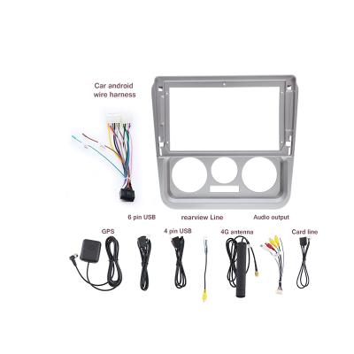 China Car radio frame AI accessories jia accessories audio system fascia android car multimedia player frame FOR GEELY 2007-2013 free ship 9INCH for sale